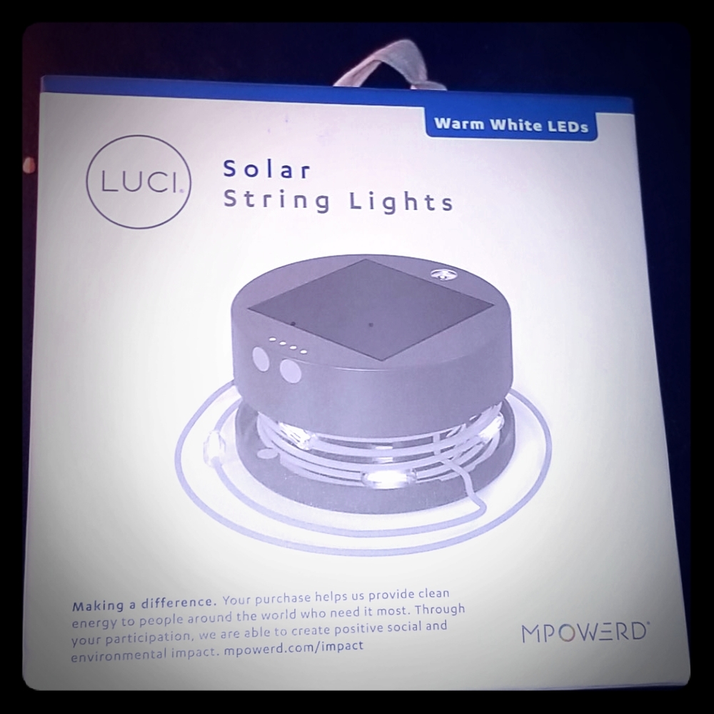 Solar string lights